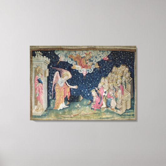 Das Klangbild des Siebten Trumpets und des Leinwanddruck (Vorderseite)