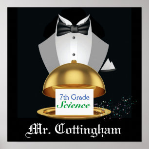 Das Klassenzimmer-Willkommen des Schullehrers - Poster