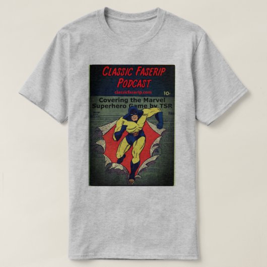 Das klassische FASERIP Podcast-Shirt! T-Shirt (Design vorne)