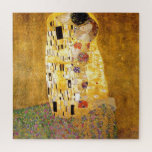 Das klassische Malerwerk Kiss Gustav Klimt Puzzle<br><div class="desc">Kaiserlicher österreichischer Maler Gustav Klimts Meisterwerk : Das Kissengemälde</div>