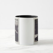 Das Klavier, 1914 (Holzschnitt) Tasse (Zentrum)