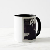 Das Klavier, 1914 (Holzschnitt) Tasse (VorderseiteRechts)