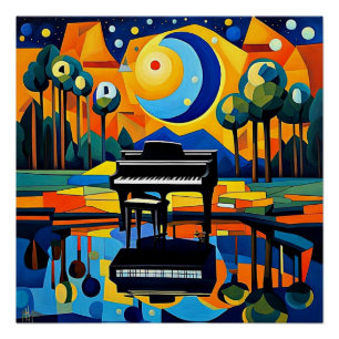 Das Klavier wartet Poster