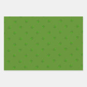 Das Kleeblatt des St. Patrick's Leprechaun Geschenkpapier Set (Vorderseite 3)