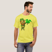 Das Kleeblatt-T - Shirt des Kobolds (Vorne ganz)