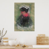 Das Kleid - das Poster (Küche)