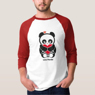 Das Kleid der Liebe Panda® Raglan-Männer T-Shirt