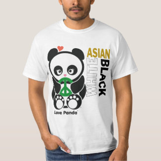 Das Kleid der Liebe Panda® Wert-Männer T-Shirt