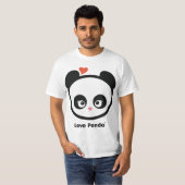 Das Kleid der Liebe Panda® Wert-Männer T-Shirt (Vorne ganz)