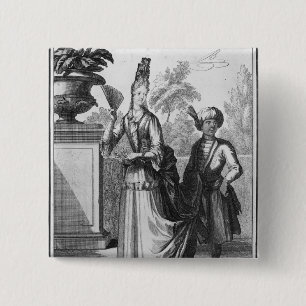 Das Kleid des Noblewomans, Ende des 17. Button