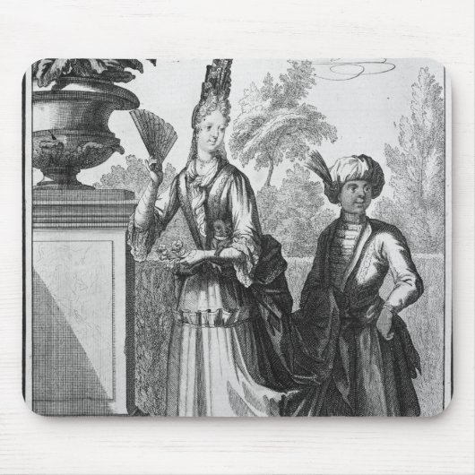 Das Kleid des Noblewomans, Ende des 17. Mousepad (Vorne)