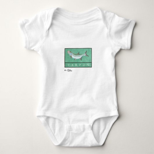 Das Kleid des Tarpon-Säuglings Baby Strampler (Vorderseite)