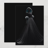 Das Kleid Einladung (Vorne/Hinten)
