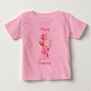 Das Kleid-Oben Onsie des Mädchens Baby T-shirt