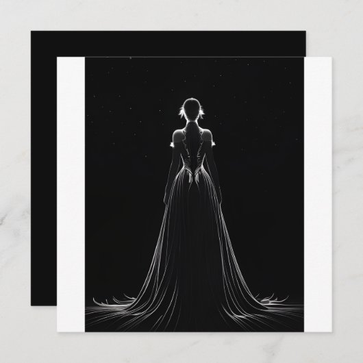 Das Kleid Save The Date (Vorne/Hinten)