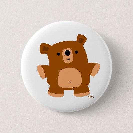 Das kleine Bärenknopf-Abzeichen Button (Vorderseite)