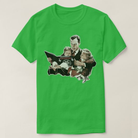 Das kleine Buch des Satanismus T-Shirt (Design vorne)