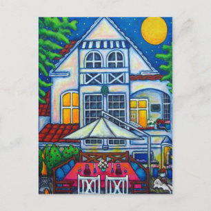 Das kleine Festhaus von Lisa Lorenz Postkarte