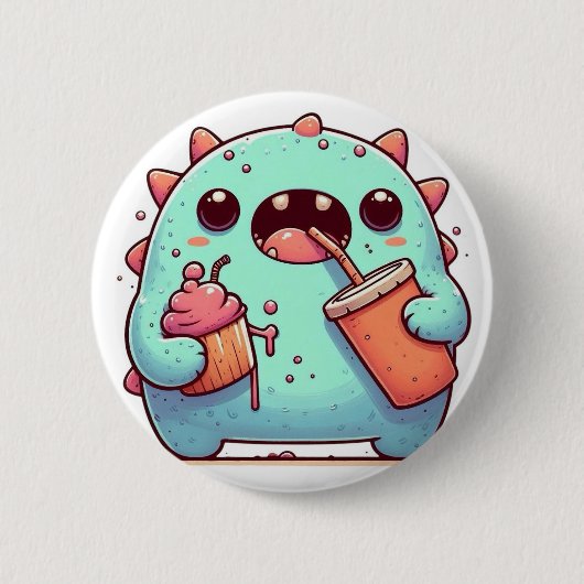 "Das kleine Freak-Getränkeklein" Button (Vorderseite)