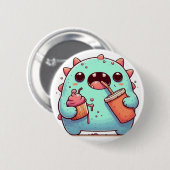"Das kleine Freak-Getränkeklein" Button (Vorne & Hinten)