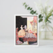 Das kleine Glas Slipper von Harry Clarke Postkarte (Stehend Vorderseite)