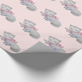 Das kleine Kätzchen Geschenkpapier (Ecke)