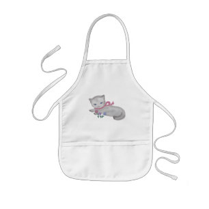 Das kleine Kätzchen Kinderschürze