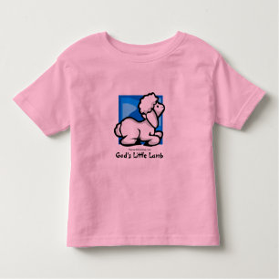 Das kleine Lamm des Gottes Kleinkind T-shirt