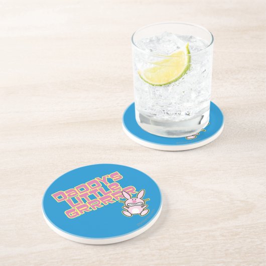 Das kleine Mädchen des Vatis Getränkeuntersetzer (Seite)