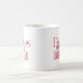 Das kleine Mädchen des Vatis Kaffeetasse (Mittel)