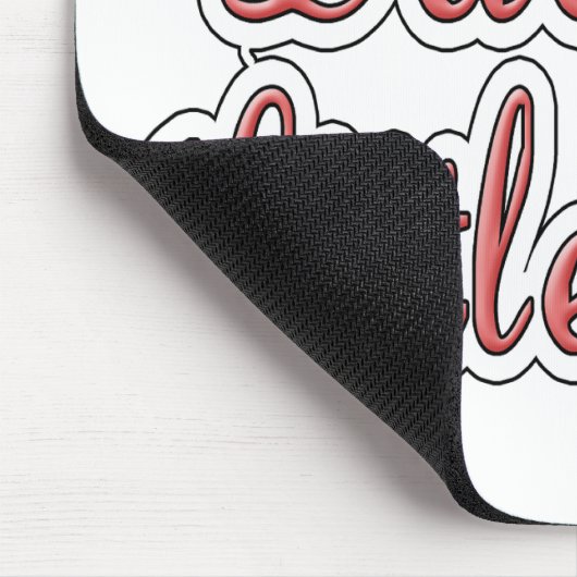 Das kleine Mädchen des Vatis Mousepad (Ecke)