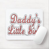 Das kleine Mädchen des Vatis Mousepad (Mit Mouse)