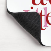 Das kleine Mädchen des Vatis Mousepad (Ecke)