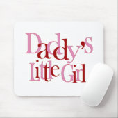 Das kleine Mädchen des Vatis Mousepad (Mit Mouse)