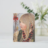 Das kleine Mädchen Postkarte (Stehend Vorderseite)