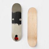 Das kleine Mädchen und das Monster Skateboard (Vorderseite)
