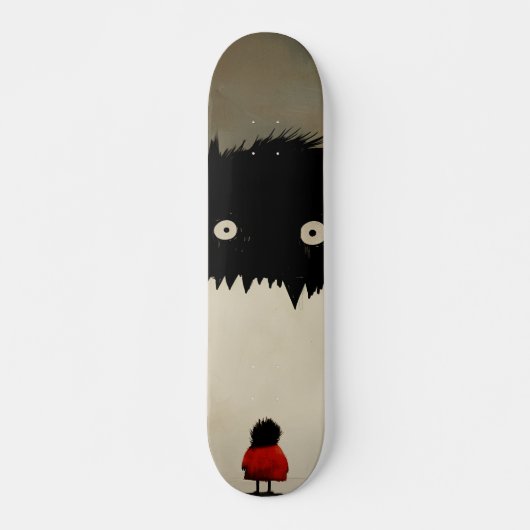 Das kleine Mädchen und das Monster Skateboard (Vorne)