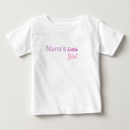 Das kleine Mädchen von Nana Baby T-shirt (Vorderseite)