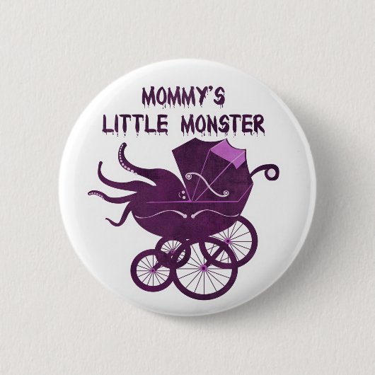 Das kleine Monster der Mama Button (Vorderseite)