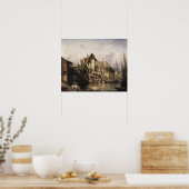Das kleine Müllhaus Petits Murs Poster (Küche)