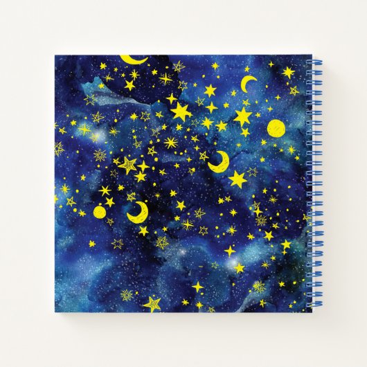 Das kleine Prince Quote and Stars-Notebook Notizblock (Rückseite)