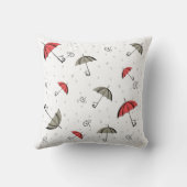 Das kleine rote Regenschirmpolster Kissen (Rückseite)