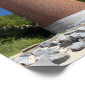 Das kleine Sable Point-Licht auf dem Michigan-See Poster (Ecke)