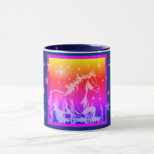 Das kleine süße Pony, pink Tasse