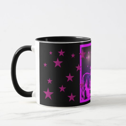 Das kleine süße Pony, pink Tasse (Links)