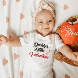 Das kleine ValentinBaby des Vaters Baby Strampler