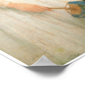 Das kleine weiße Mädchen; Symphonie in Weiß, Nr. 2 Poster (Ecke)