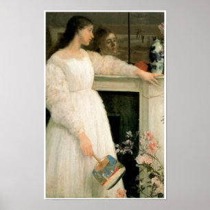 Das kleine weiße Mädchen; Symphonie in Weiß, Nr. 2 Poster