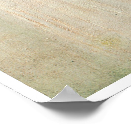 Das kleine Weiße Mädchen: Symphonie in Weiß Nr. 2. Poster (Ecke)