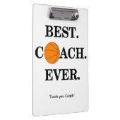 Das Klemmbrett des Basketball-Trainers (Rechts)